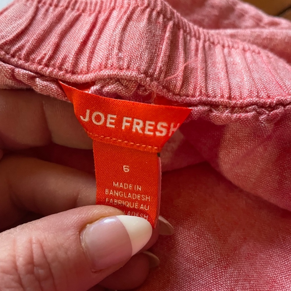 Women’s Joe Fresh Linen Blend Romper ( 6 ) - Picture 2 of 4